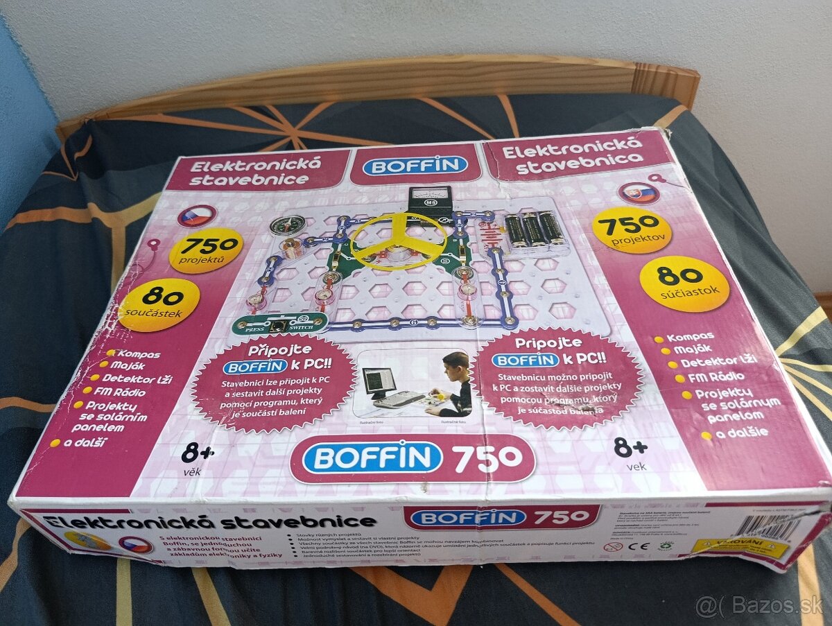 Detská elektronická stavebnica Boffin