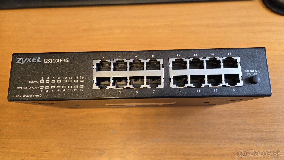 Switch ZyXEL GS1100-16, 16-port 10/100/1000Mbps Gigabit