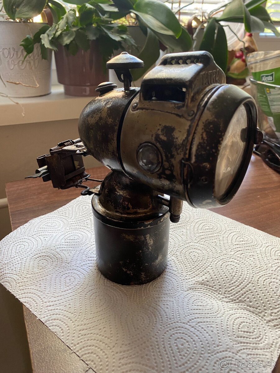 Karbidova lampa Tatra