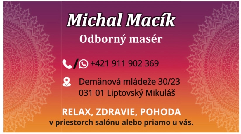 Mobilný masér pre Vás
