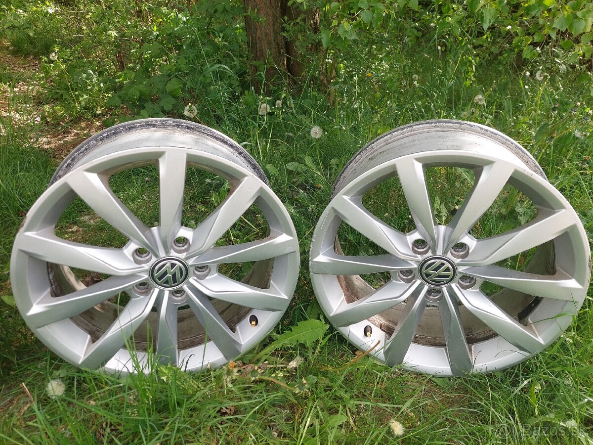 Elektróny 5x112/ R17 volkswagen golf