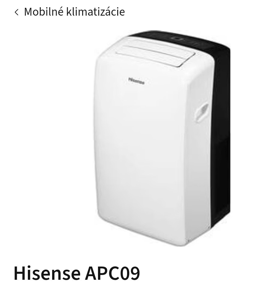 Prenosná klimatizácia