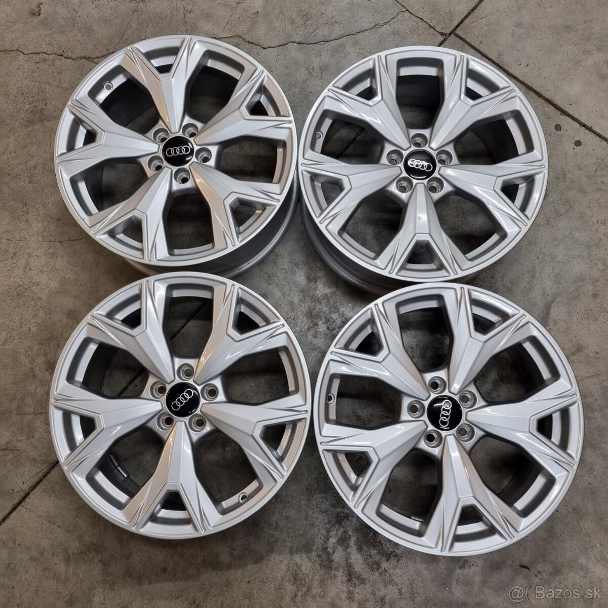 Hliníkové AUDI disky 5x100 R17 7J ET43