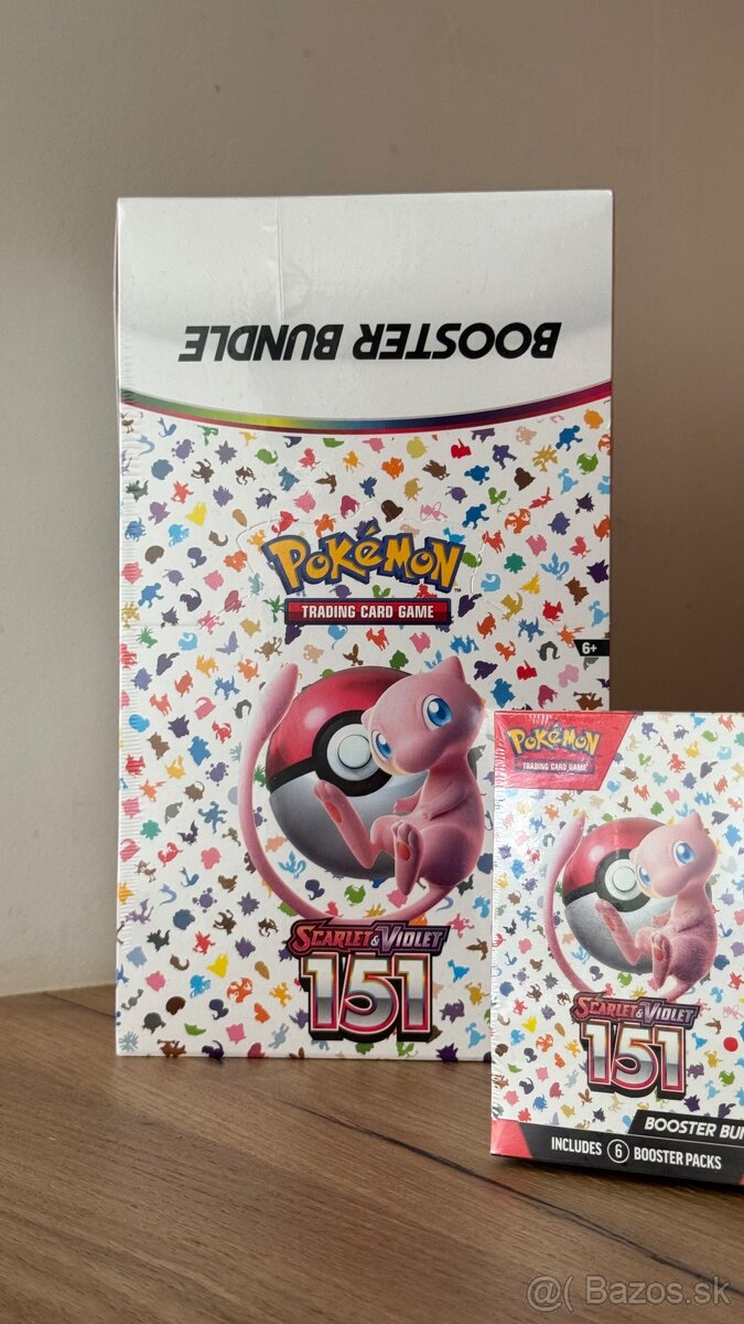 Pokémon TCG: 151 Booster Bundle sealed display