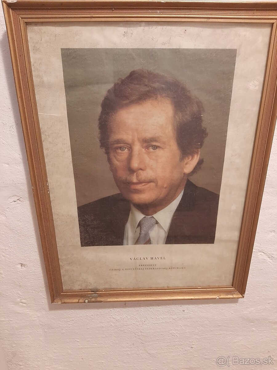 predám rám s foto václav havel