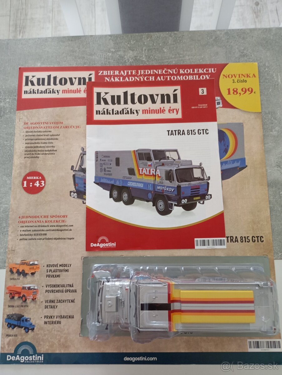 Model Tatra 815 GTC 3.model séria DeAgostini