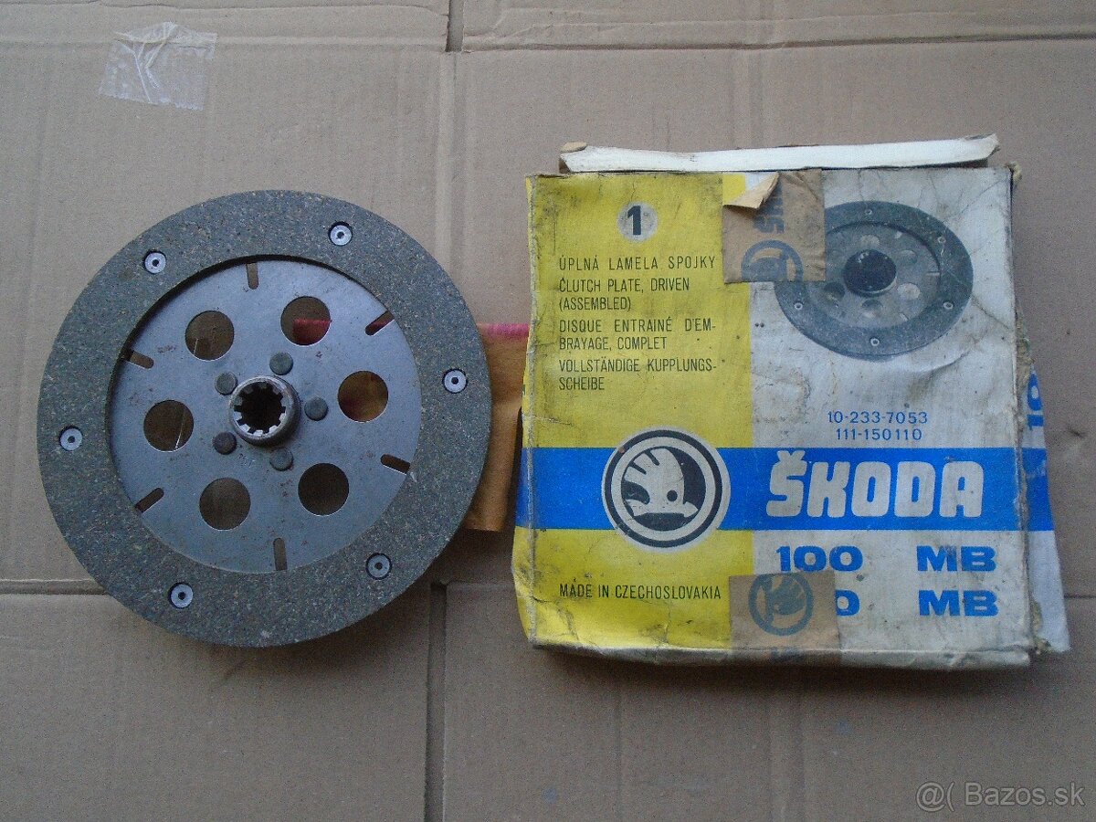 škoda 1000, 1100, 100, 110, 105, 120 MB Spojka