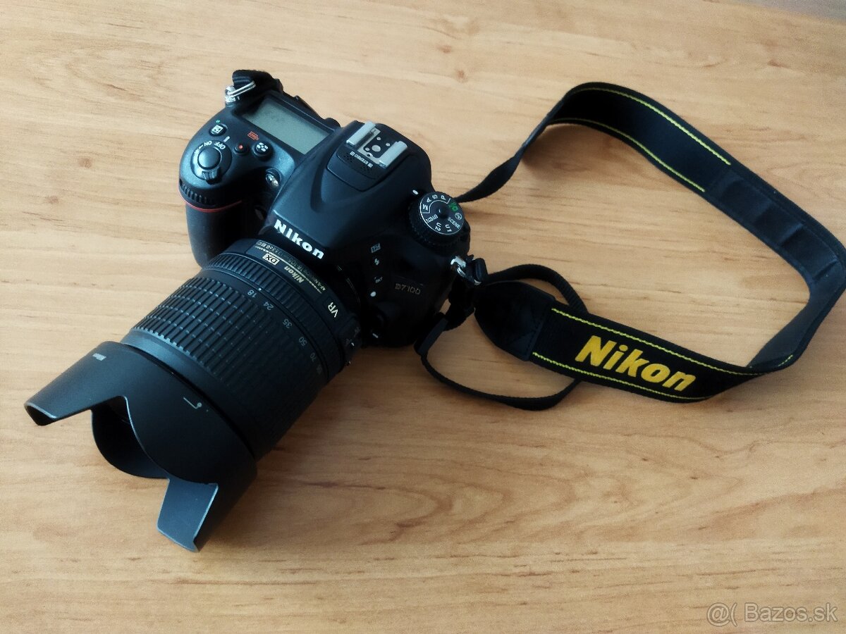 Nikon D 7100  + AF - S - DX Nikkor 18-105mm F 3.5- 5.6 ED VR