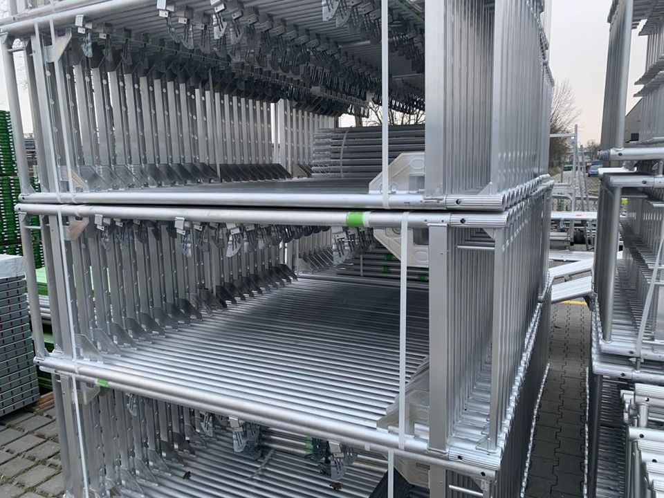 Nové hliníkové fasádne lešenie, Doprava zdarma 6,3x12,28