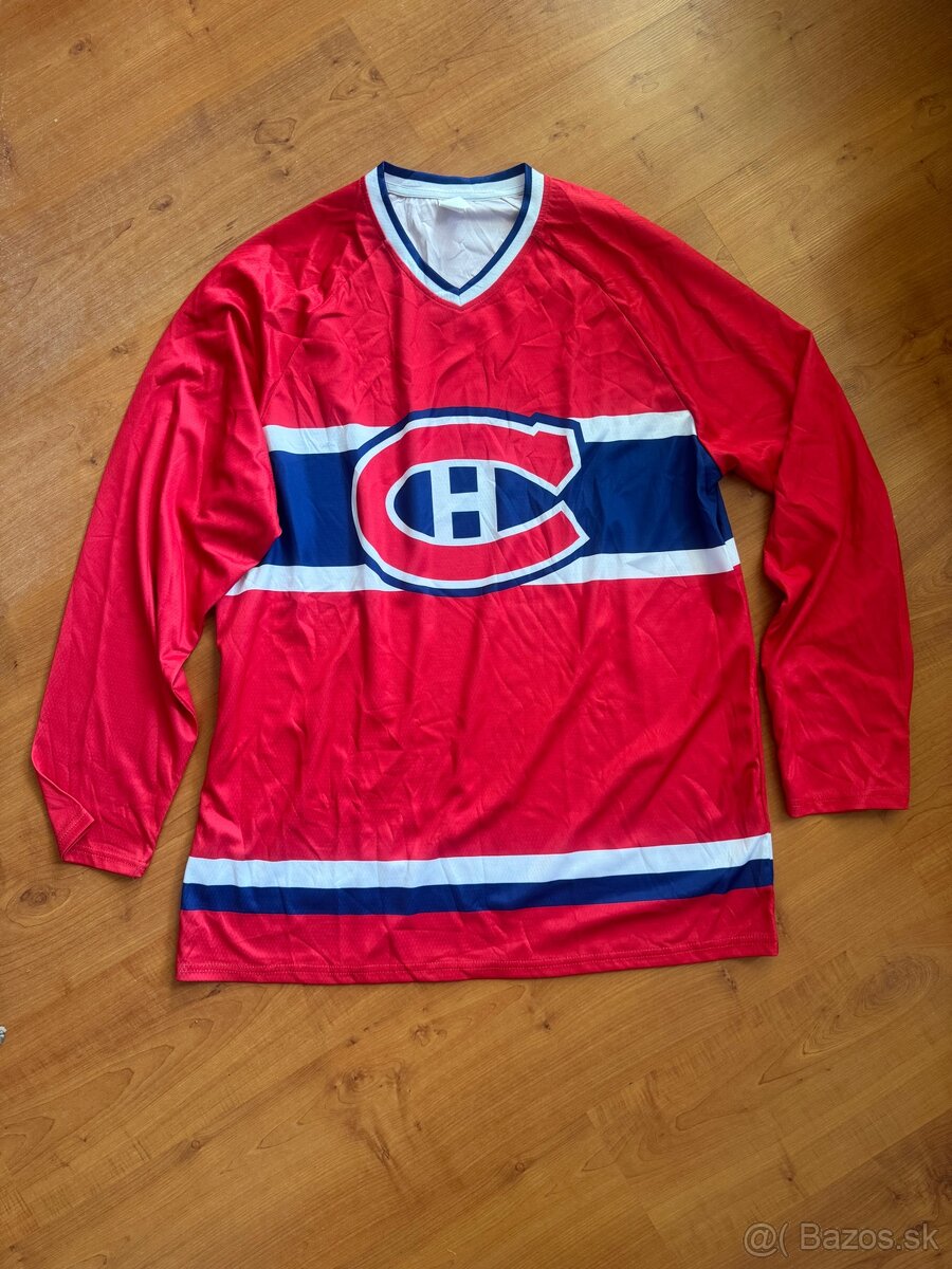 Dres NHL Montreal Canadiens – červený, Slafkovský