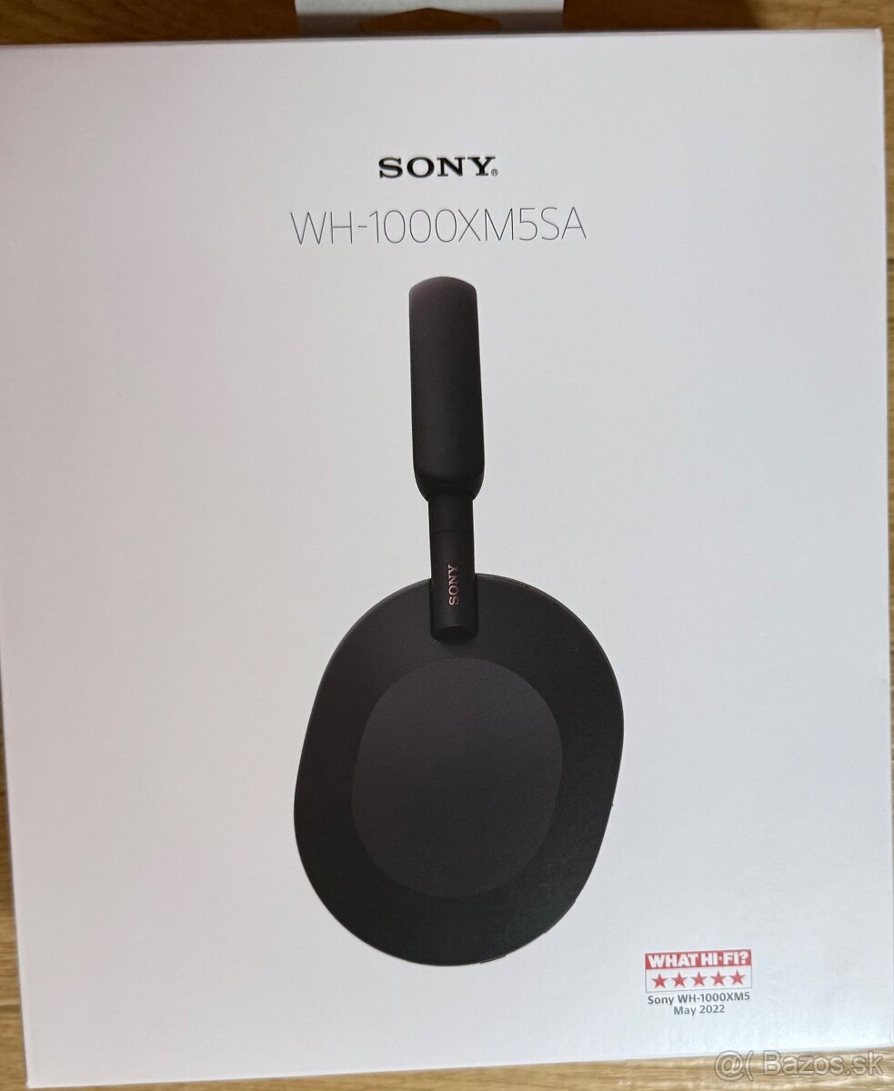 Predám nové slúchadlá SONY WH-1000 XM5SA