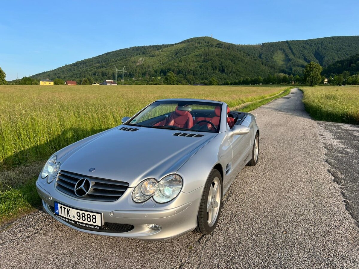 Mercedes-Benz SL500, 2002, 5.0 V8, pravidelný servis