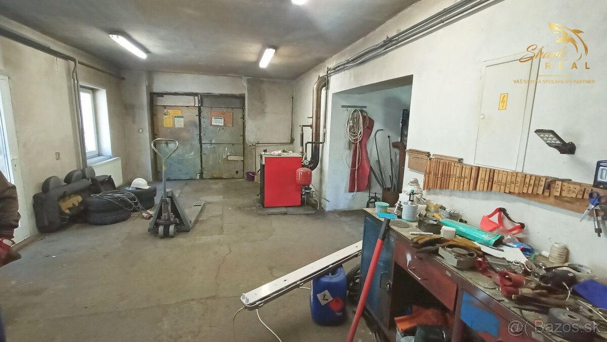 Viacúčelový objekt vhodný na podnikanie v obci Vyhne