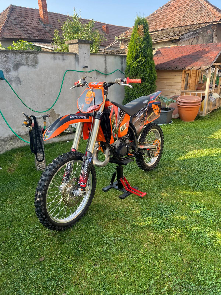 KTM sx 200 r.v. 2004 výmena za 85