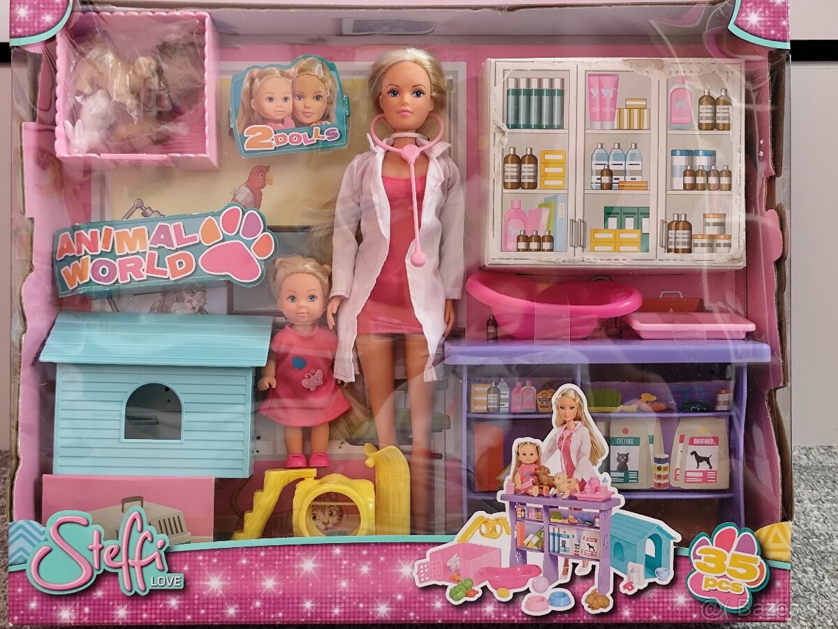 Bábika Steffi veterinárka