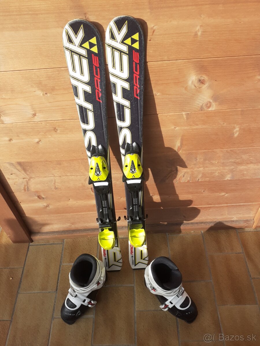 Predám detské lyže fischer race