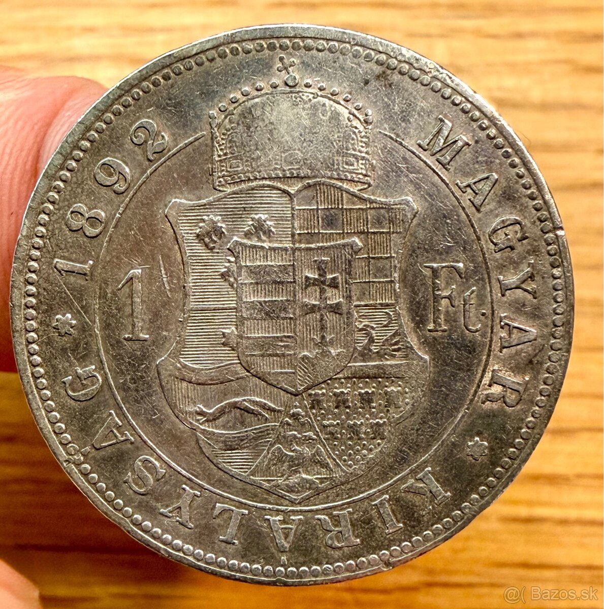 Predám 1 Forint 1892 KB - Fiume