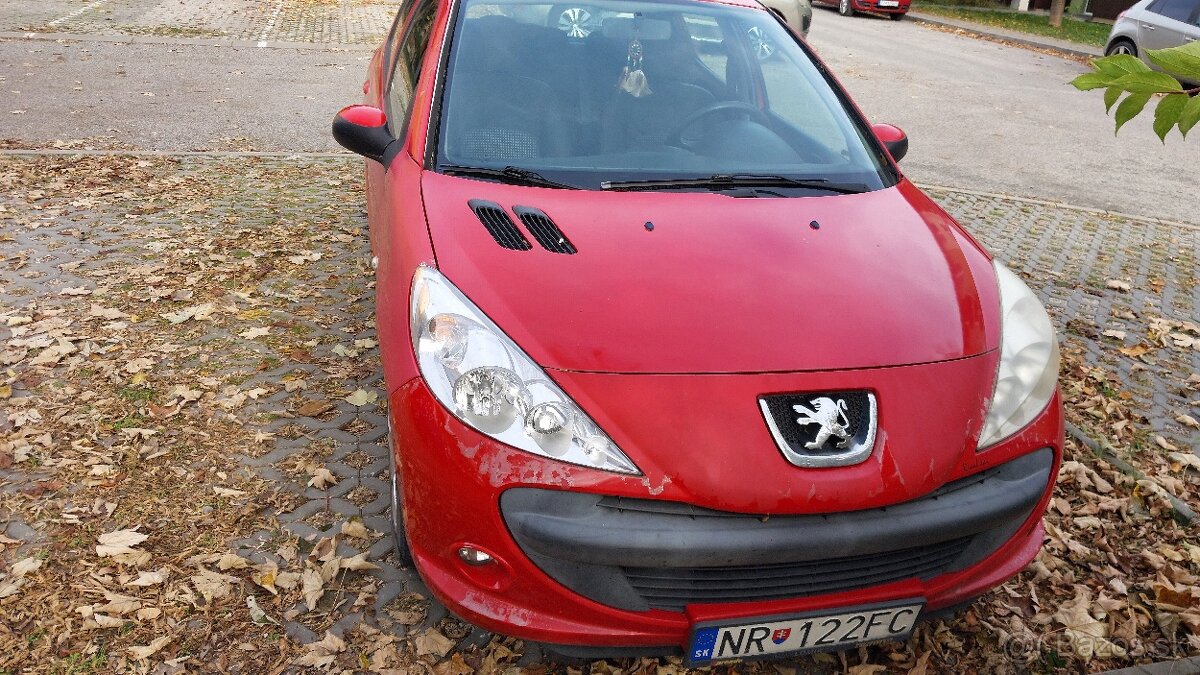 Predám Peugeot 206+, rok výroby 2009