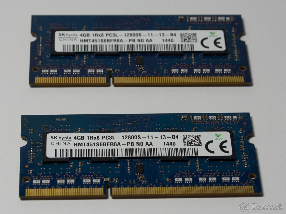 8 GB RAM DDR3 (2x4GB) do notebooku