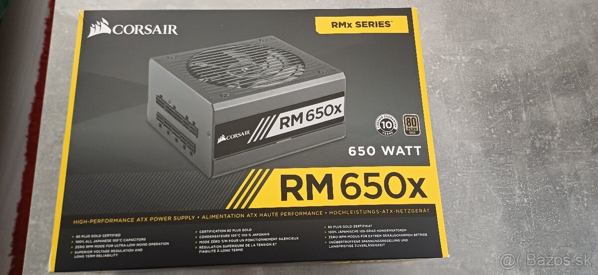 Psu Corsair RM650x
