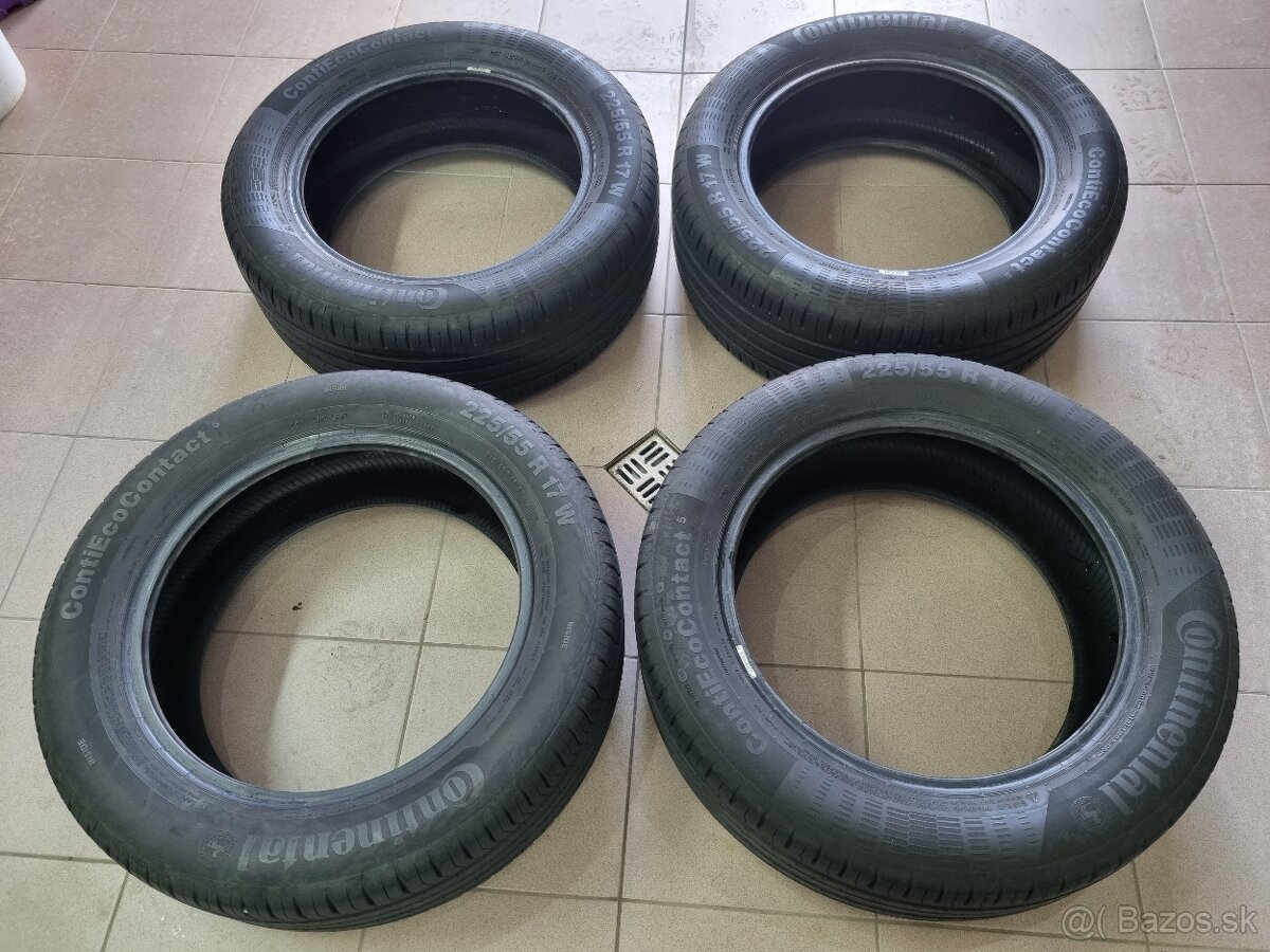 Letne pneumatiky Continental 225/55 r17 97W