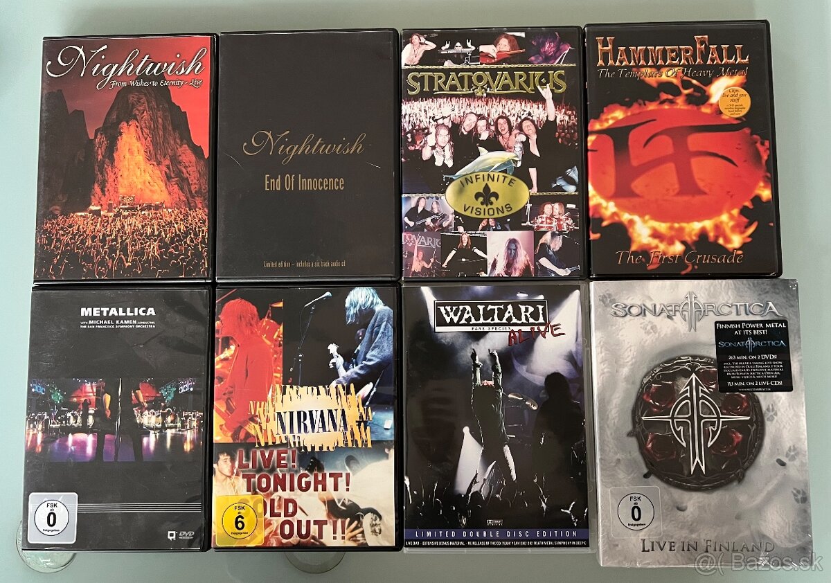 Hudobne DVD Metallica, Nightwish