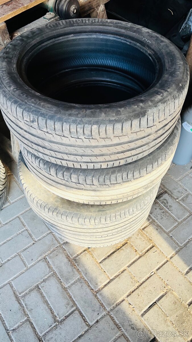 Predám 4 letné pneumatiky Continental PremiumContact 6