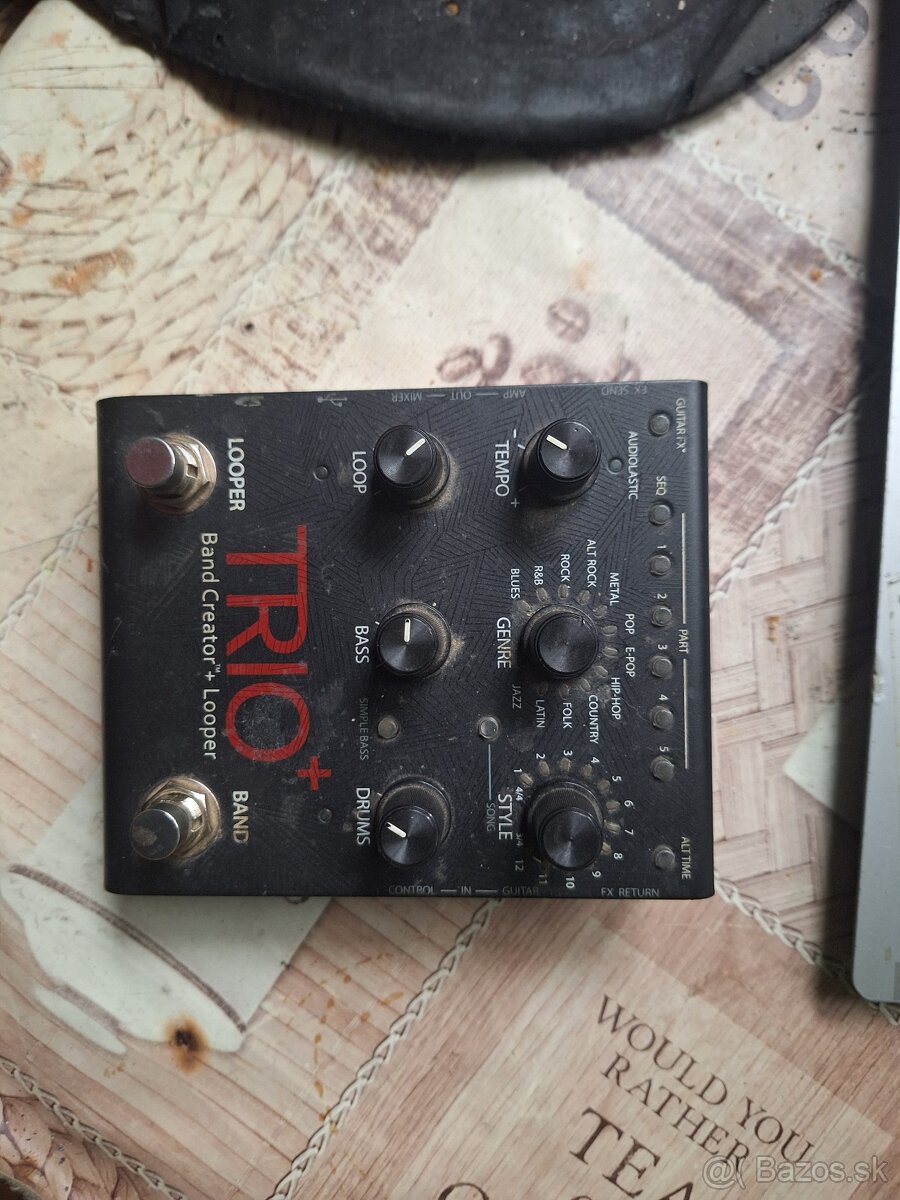 Trio band creator Digitech