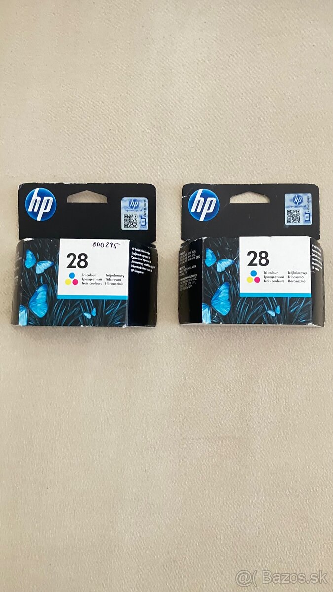 Nove kazety do HP dve