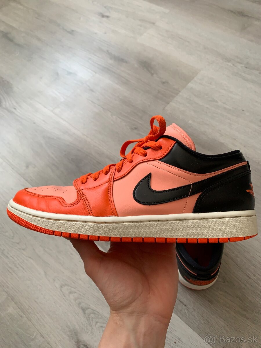 Nike Air Jordan 1 Low “Rush Orange Black”