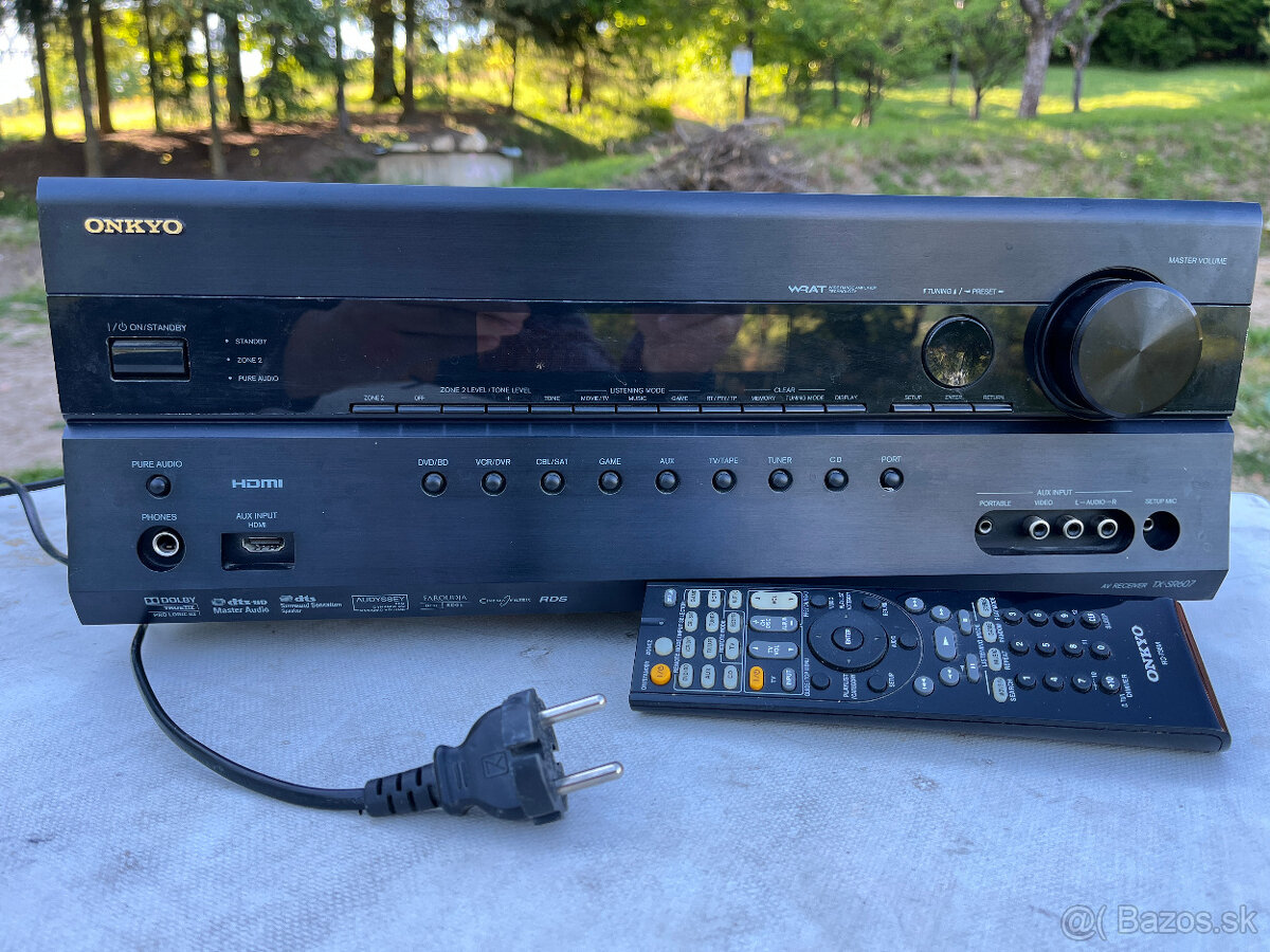 Predám zosilovač receiver ONKYO TX-SR607 výkon 7x90W