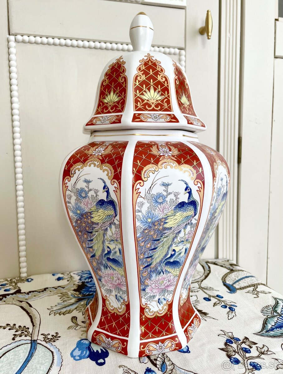 Japonská porcelánová váza Oshún