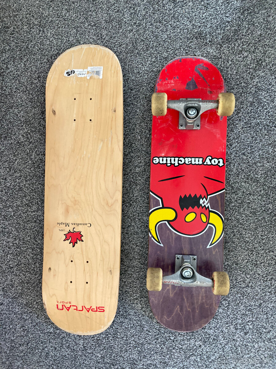 Skateboard Toy Machine + canadian maple board