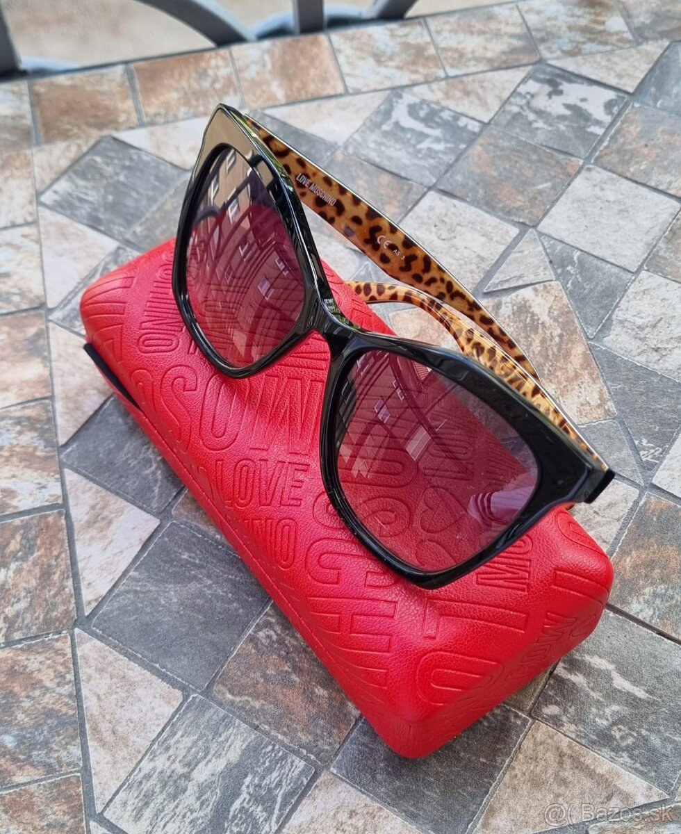 Dámske okuliare slnečné MOSCHINO