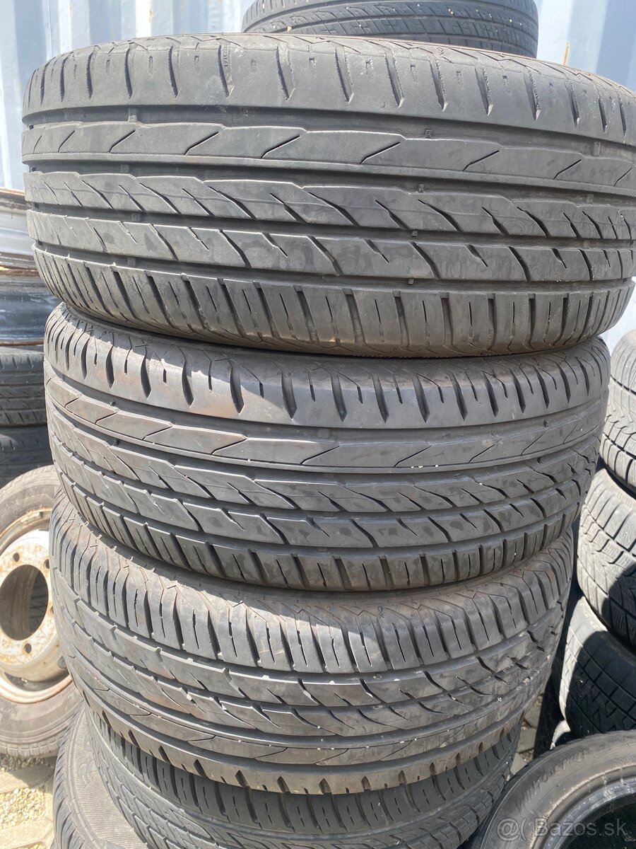 3x Letné pneu Matador 205/55 R16 dezen 7-8 mm