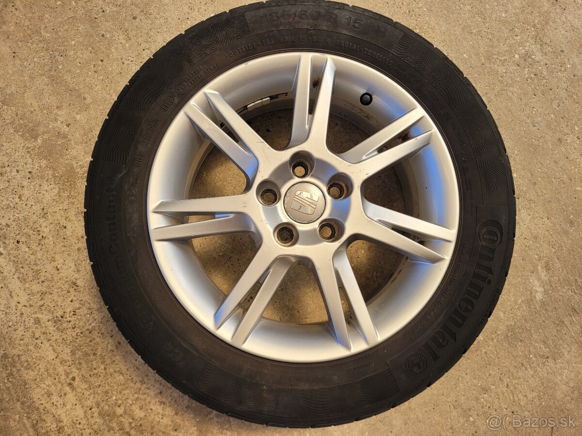 HLINIKOVE DISKY ORIG.SEAT IBIZA VW SKODA 5x100 185/60 R15