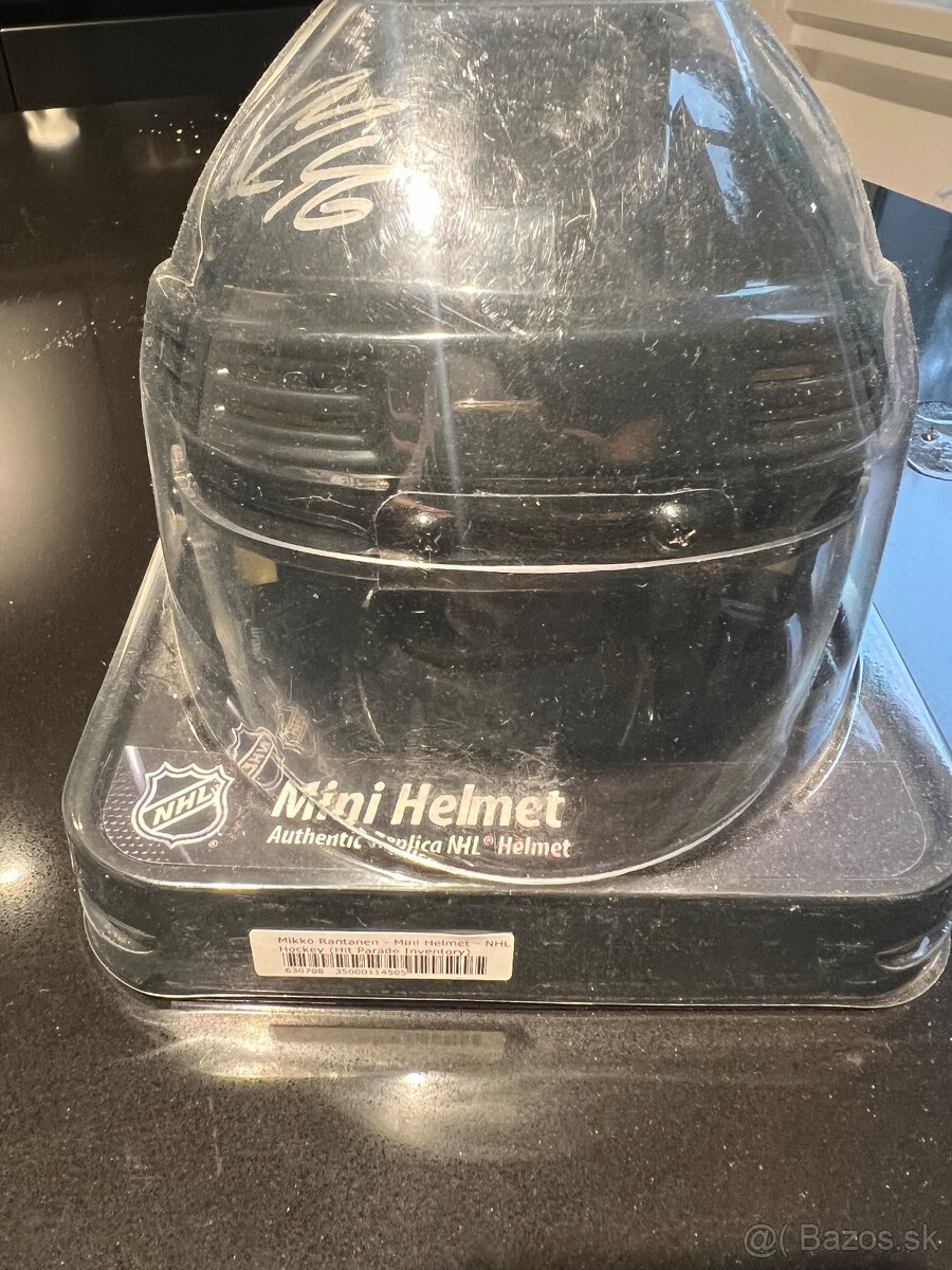 Mini NHL helma Mika Ranntanena