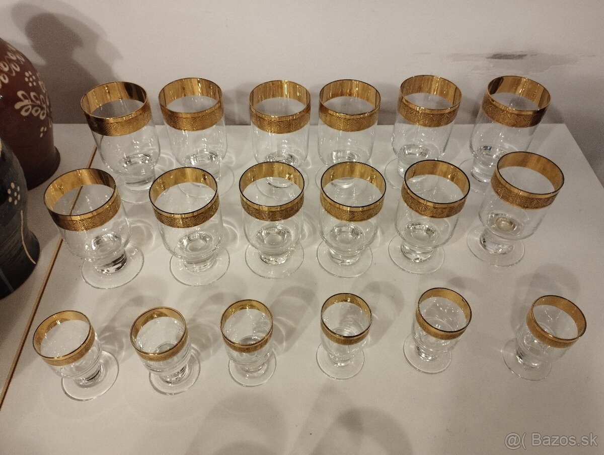 Predám sklenené pohare