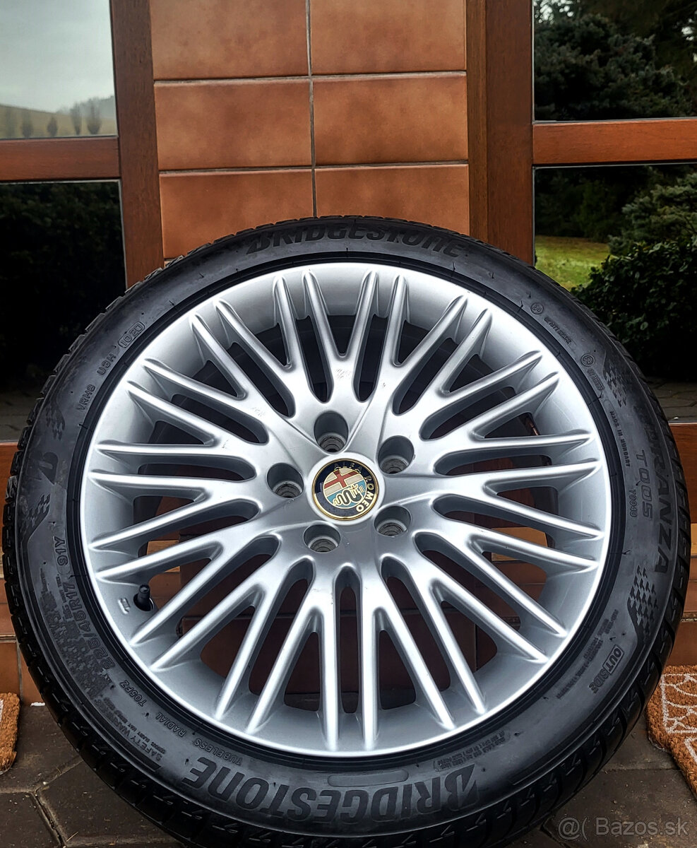 elektróny R17 5x110, orig. Alfa Romeo Giulietta, Brera, 159