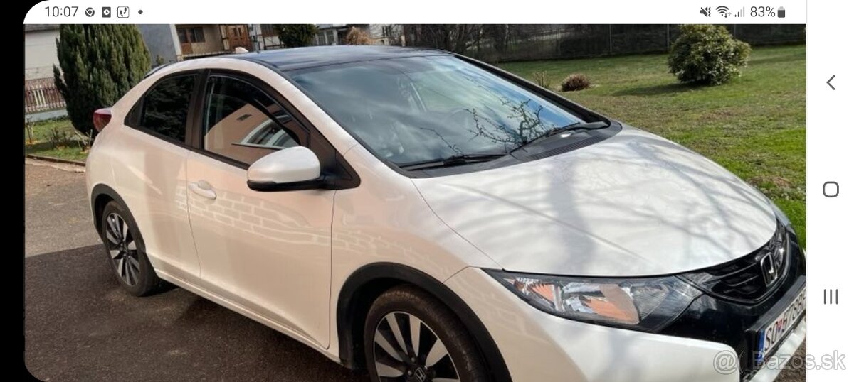 Rozpredam Honda Civic 9g