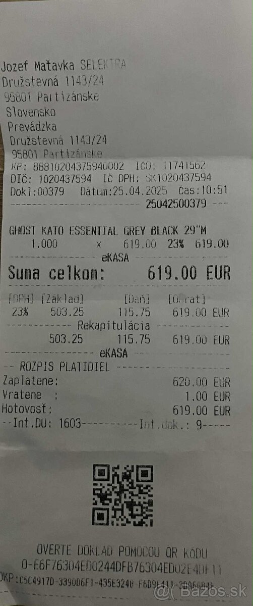 Predám bicykel Host