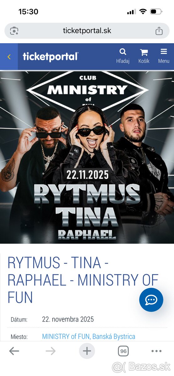 Tina a Rytmus v Ministry BB