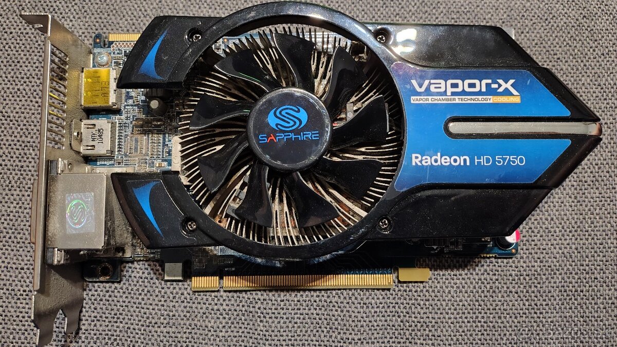 Vapor-X Sapphire Radeon HD 5750 – 1GB GDDR5