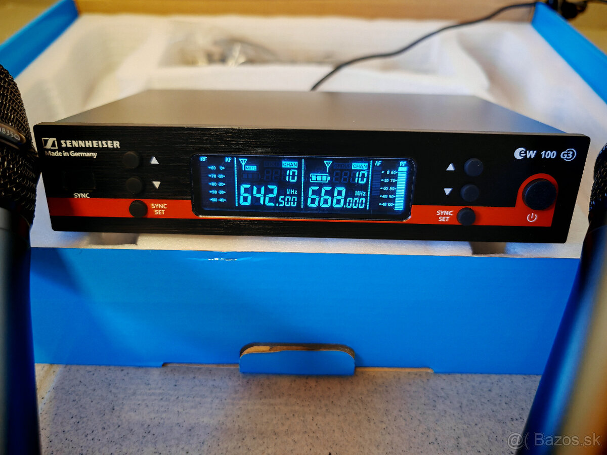 Senhaiser UHF mikfofony