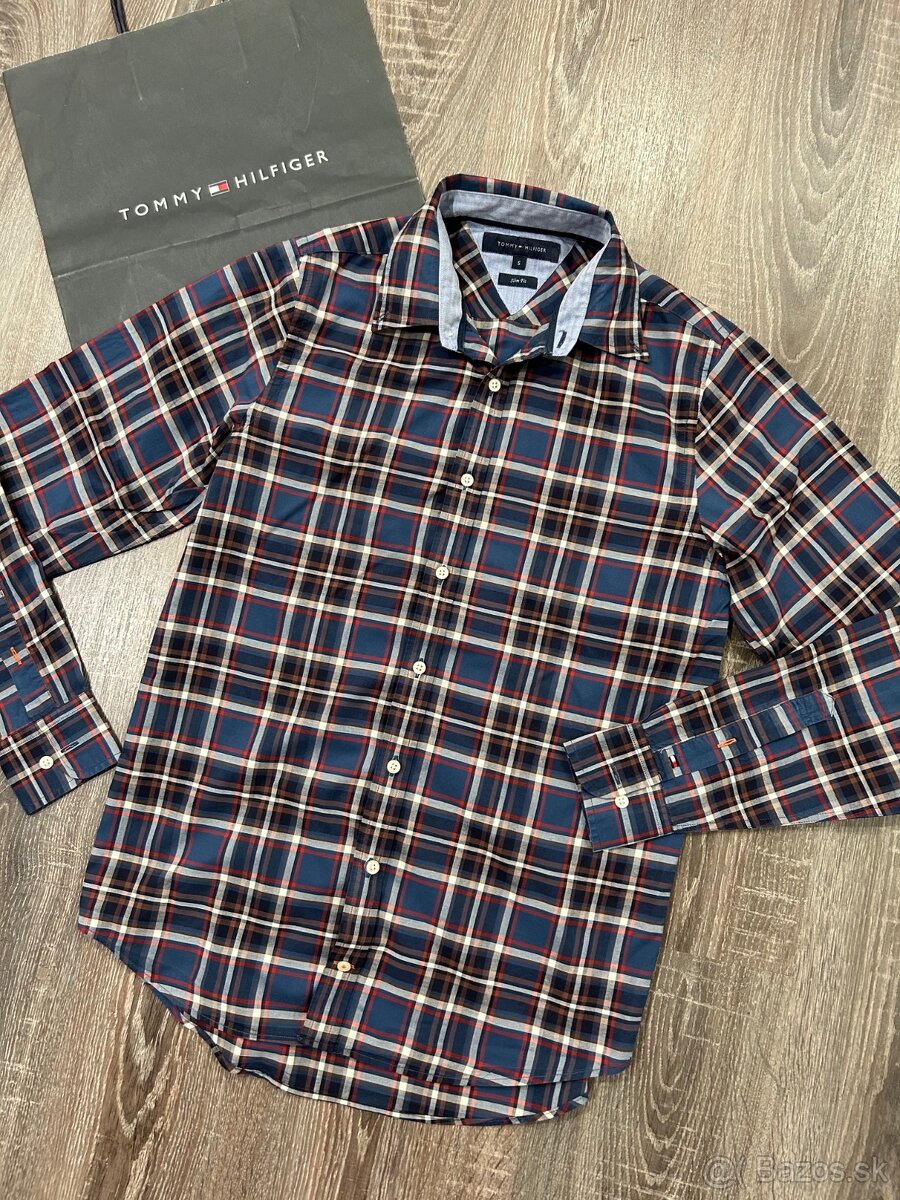 Tommy Hilfiger panska kosela slim fit velkost S