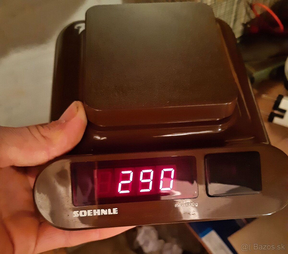 Retro digitální váha Soehnle, 70.-80. léta