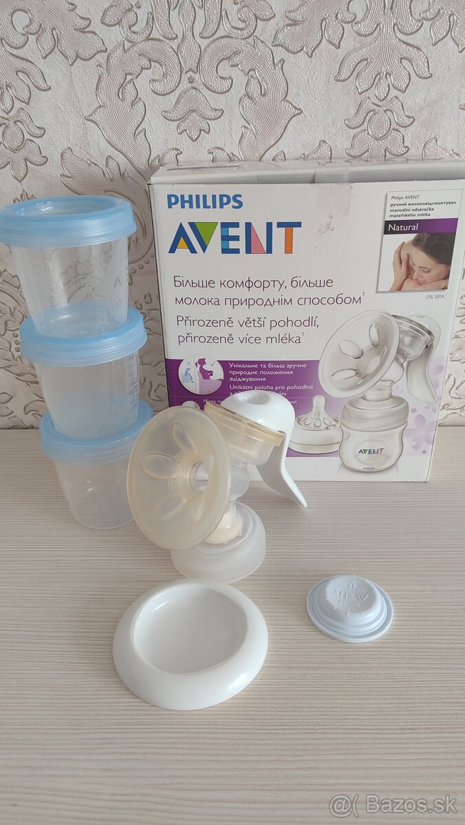 Manuálna odsávačka mlieka Avent