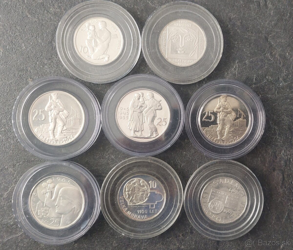 Strieborné pamätné mince ČSSR