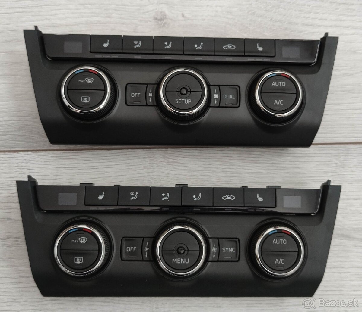 Klimatronik Škoda Octavia 3 climatronic ovládanie kúrenia