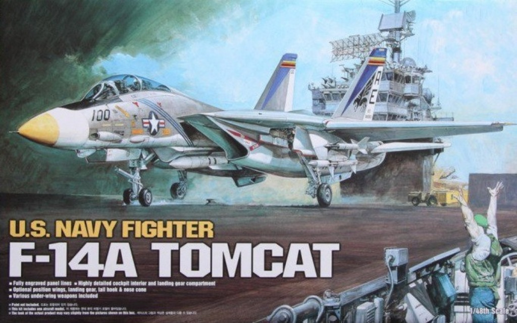 Plastikový model TOMCAT F-14 ( 1:48 )